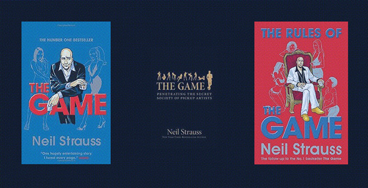 The Game: Penetrating the Secret Society of Pickup Artists kniha od Neil Strausse o pickup komunitě a svádění žen.